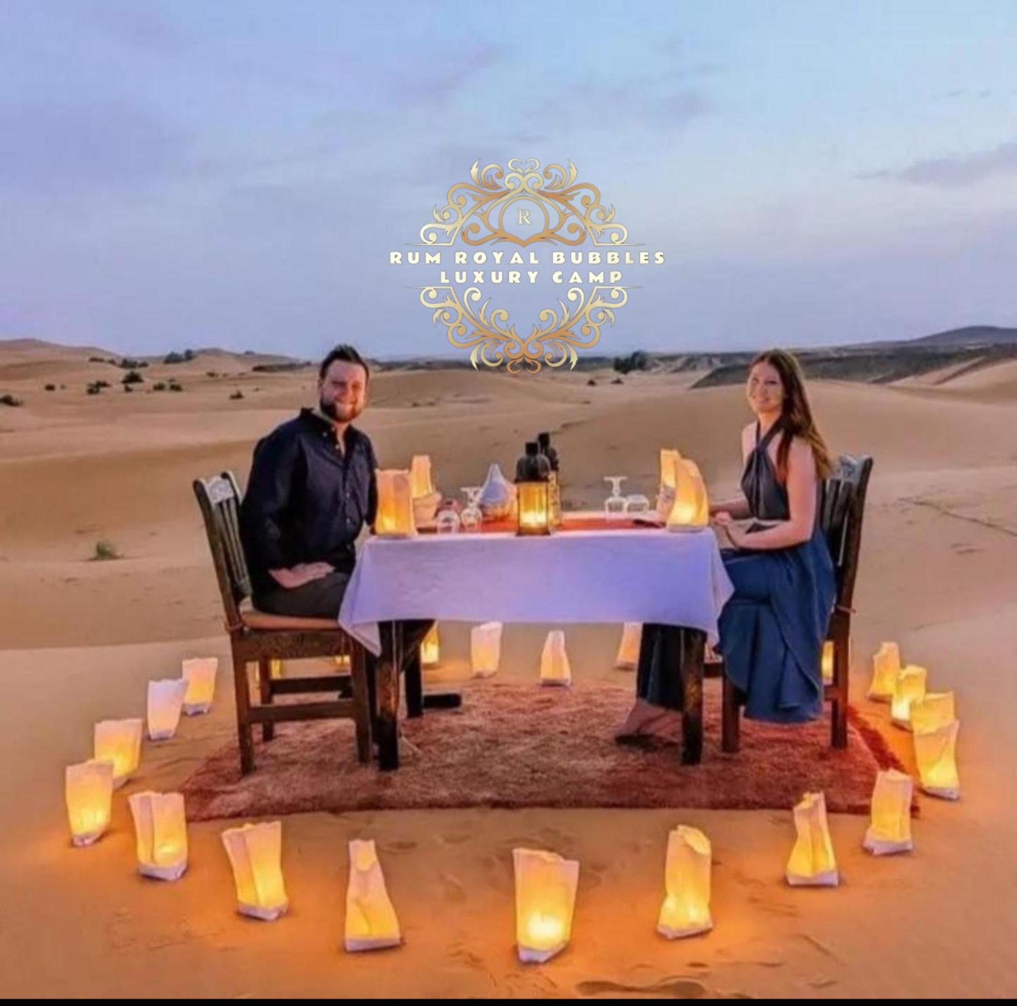Апартаменти Rum Royal Bubbles Luxury Camp Ваді-Рам Екстер'єр фото